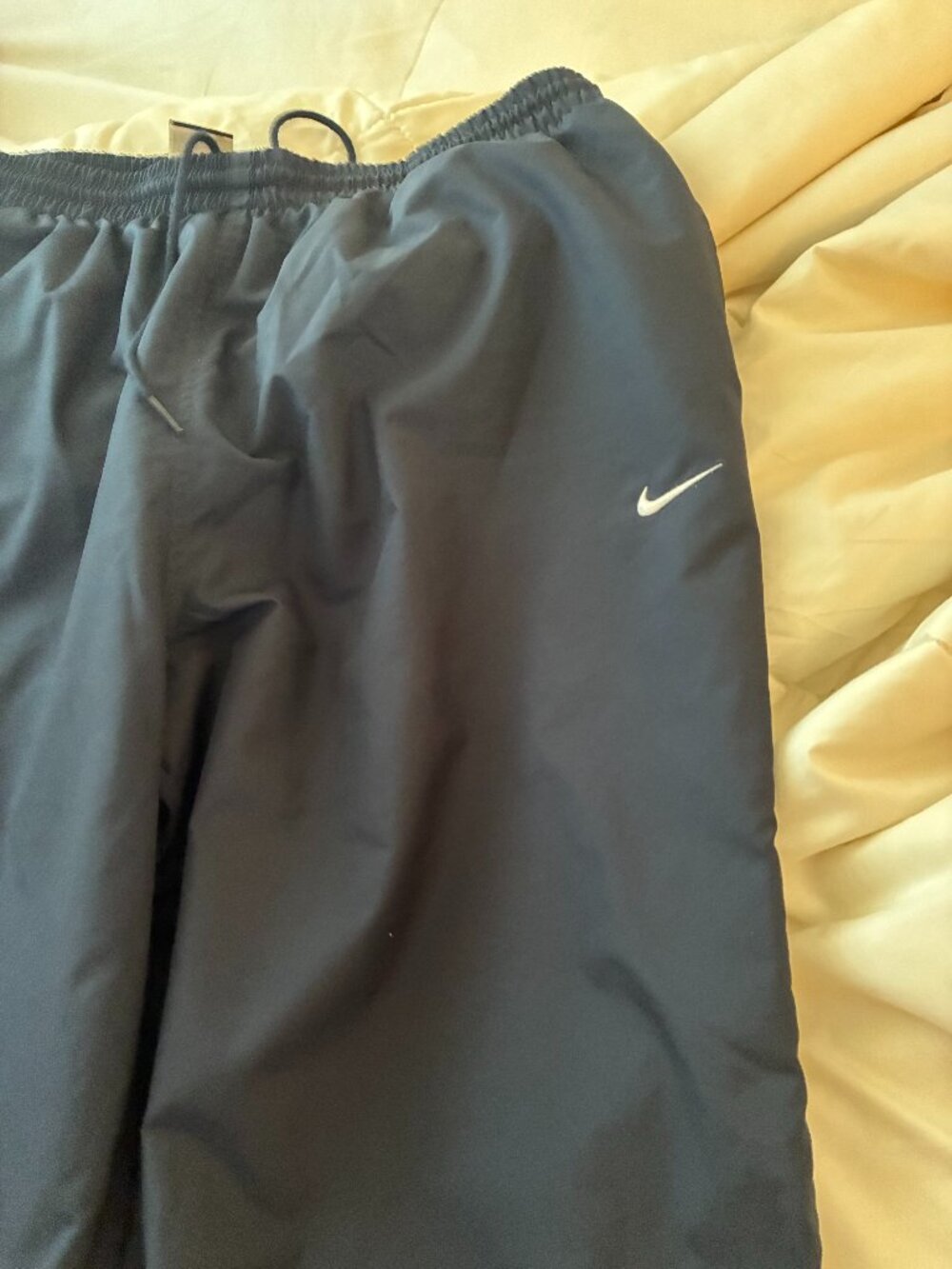 Nike Jogging pants blue with white stripe Size Large